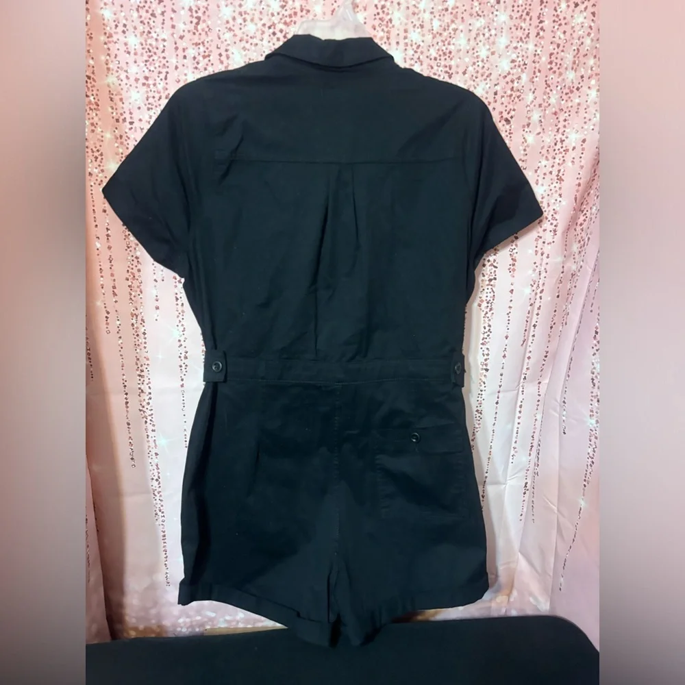 Torrid 8" Twill Lightweight Jumpsuit (Romper) - Picture 9 of 16